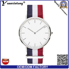 Yxl-602 2016 Hot Sale Alloy Montre en cuir pour homme Unisexe Man et Femmes Montres de marque Chrome avec Movt